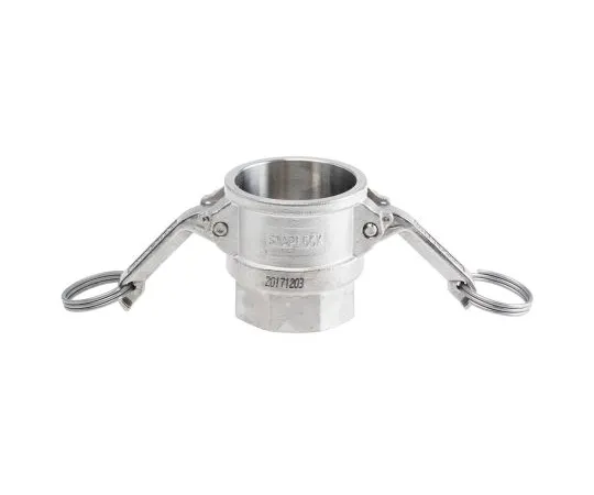 63-6616-63 Straight Male Hose Coupling 1-1/2in Part D Cam & Groove Coupler, 1-1/2 in G Female, Stainless Steel 307-257