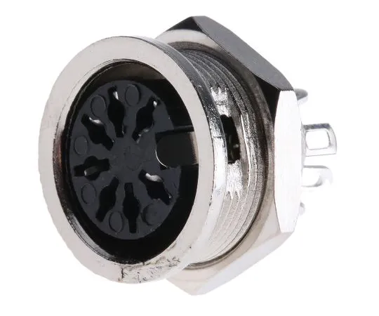 63-6674-38 RS PRO 7 Pole Din Socket, 4A, 100 V ac 490-999