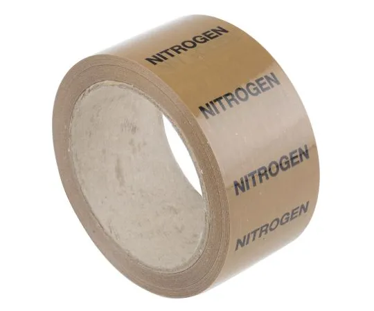 63-6720-08 RS PRO beige PP, Vinyl Pipe Marking Tape, text Nitrogen, Dim. W 50mm x L 33m 711-463