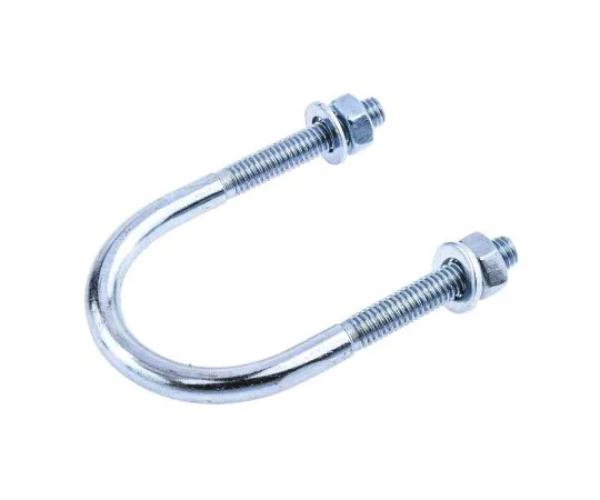 63-6733-95 M6 34mm Bright Zinc Plated Steel Round U-Bolt 829-930