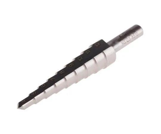 63-6911-33 RS PRO HSS Step Drill Bit 4mm x 12mm 123-8510