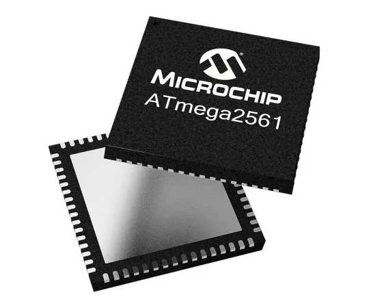 63-7015-51 Microchip Technology ATMEGA2561-16MU, 8bit AVR Microcontroller, 16MHz, 256 kB Flash, 64-Pin MLF ATMEGA2561-16MU