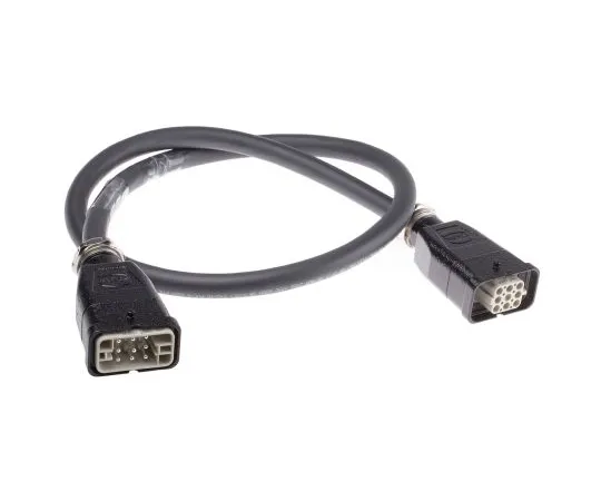 63-6848-66 Heavy-duty Power Connectors Han Q Series Male to Female 8 Pole s 12 A 300 V dc, 600 V ac 20871453001100