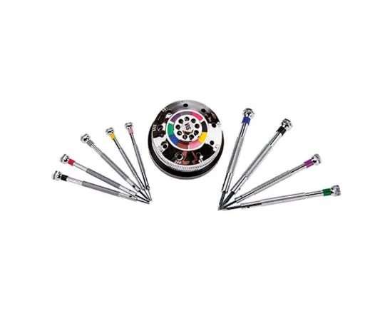 63-6602-63 RS PRO Precision Slotted Screwdriver Set 9 Piece 243-291