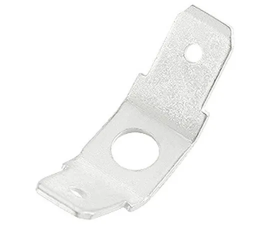 63-6977-96 RS PRO, 2 x 45° Mount Angle Stud Mount Tab Terminal, 6.35 x 0.8mm Tin Plated 125-1989