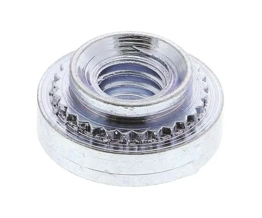 63-6733-53 RS PRO Clear Passivated, Zinc Steel Clinch Nut, M3 827-603