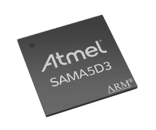 63-7028-28 Microchip, 32bit ARM Cortex A5 Microcontroller, 536MHz, 160 kB Flash, 324-Pin LFBGA ATSAMA5D31A-CU