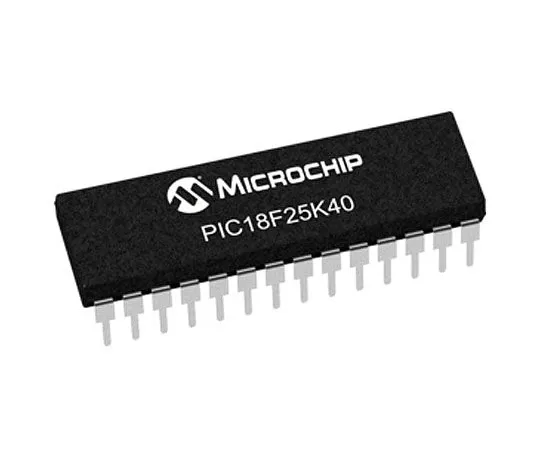 63-7002-24 Microchip PIC18F25K40-I/SP, 8bit PIC18 Microcontroller, 64MHz, 32 kB Flash, 28-Pin SPDIP PIC18F25K40-I/SP