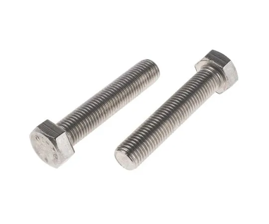 63-6610-34 Plain Stainless Steel Hex M20 x 100mm Set Screw 276-752