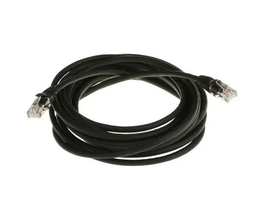 63-6703-55 RS PRO Black LSZH Cat5e Cable U/UTP, 5m Male RJ45/Male RJ45 Terminated 556-887