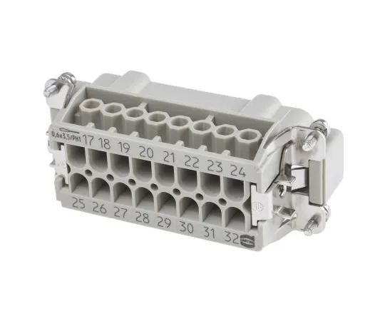 63-6785-24 Heavy Duty Connectors Han E Series Male 16 Pole 16 A 500 V 32 B 09330162611