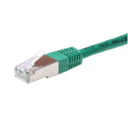 63-6637-49 RS PRO Green Cat6 Cable, S/FTP, Male RJ45/Male RJ45, Terminated, 5m 411-485