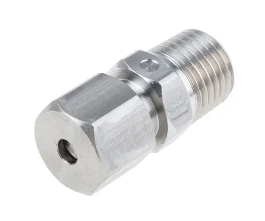 63-6899-07 RS PRO Thermocouple Compression Fitting for *** with Thermocouple With 4mm Probe Diameter, 1/4 NPT 123-5574