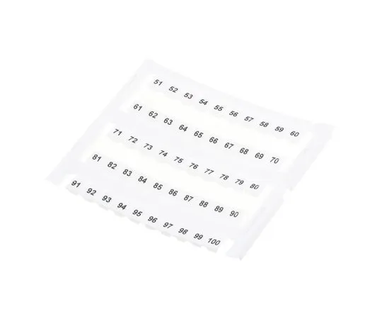 63-6678-76 Marker Card for *** with DIN Rail Terminal 501-679