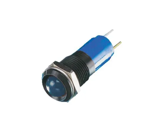 63-6583-06 RS PRO Blue Indicator, 24 V ac/dc, 14mm Mounting Hole Size, Tab Termination, IP67 206-176