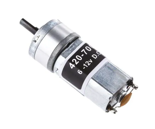 63-6642-52 RS PRO Brushed Geared DC Geared Motor, 1.5 W, 12 V, 24 mNm, 1675 rpm, 4mm Shaft Diameter 420-700