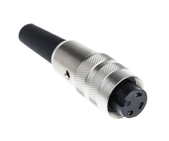 63-7019-22 Binder 680 Series Miniature Cable Mount Connector, 3 contacts Socket 09-0306-00-03
