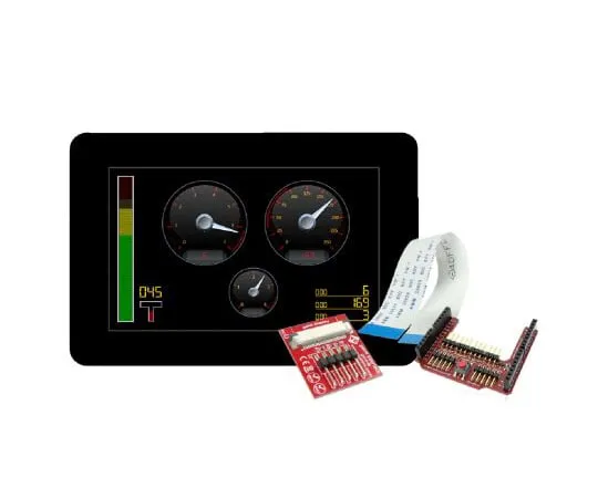 63-6990-64 4D Systems gen4-uLCD-50DCT-CLB-AR TFT LCD Colour Display / Touch Screen, 5in, 800 x 480pixels gen4-uLCD-50DCT-CLB-AR