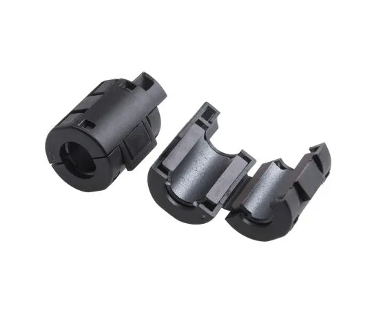 63-6883-31 RS PRO Openable Ferrite Clamp, 14 Dia. x 22mm, For Computer Peripherals, Digital TV, Internal & External Power Cables, 123-2484