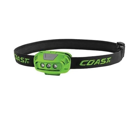 63-7011-21 Coast FL14 LED Head Torch - , 37 lm FL14 Green