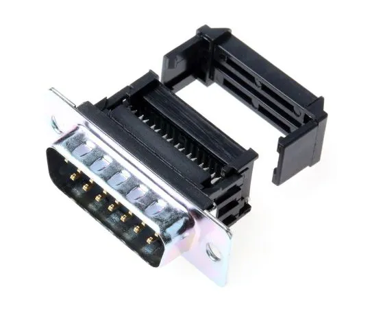 63-6674-68 RS PRO 15 Way Right Angle Cable Mount D-sub Connector Plug, 2.77mm Pitch 492-632