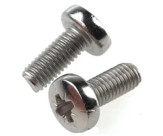 63-6696-40 RS PRO, M5 Pan Head, 12mm Stainless Steel Pozidriv A2 304 Plain 528-867