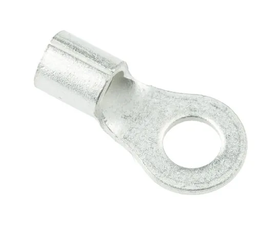 63-6623-56 Non-Insulated Round Crimp Terminal Solostrand Internal Diameter: 5 mm Stud Diameter: M5 12 AWG to 10 AWG 33457