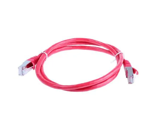 63-6703-28 RS PRO Red PVC Cat5e Cable F/UTP, 1m Male RJ45/Male RJ45 Terminated 556-736