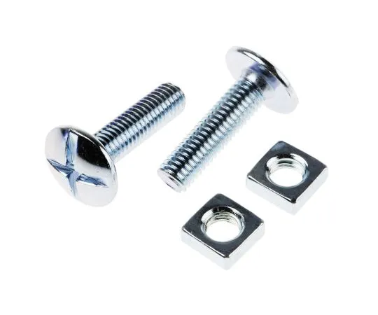 63-6611-26 Bright Zinc Plated Steel Roofing Bolt, M8 x 30mm 277-705