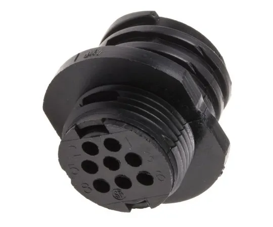 63-6623-49 Round Connector contact contact: Male 8-pole Receptacle 205841-2