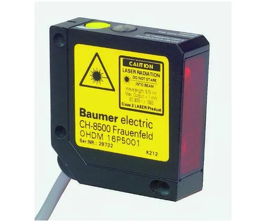 63-7323-33 Baumer OHDM Photoelectric Sensor Diff*** 25 → 300 mm Detection Range PNP OHDM 16P5001