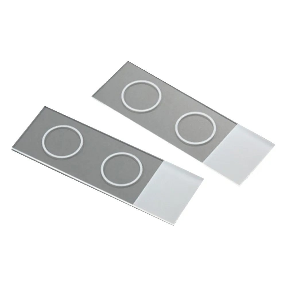 3-588-11　［Discontinued］Ring Mark Slide Glasses (2 Hole Type)　48349-058