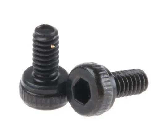 63-6615-61 RS PRO M2 x 4mm Hex Socket Cap Screw Black, Self-Colour Steel 293-274