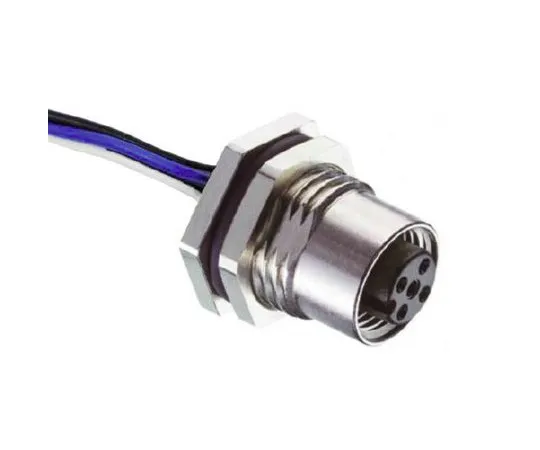 63-6953-82 RS PRO Straight M12 to Unterminated Connector & Cable, 5 Core 100mm Cable 124-7078
