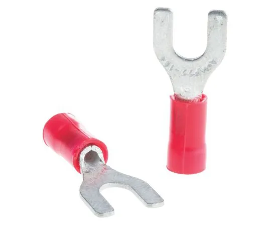 63-6735-57 Y-shaped crimp terminal stud size M4 red 0.26 to 1.65 mm 2 22 AWG to 16 AWG 34155