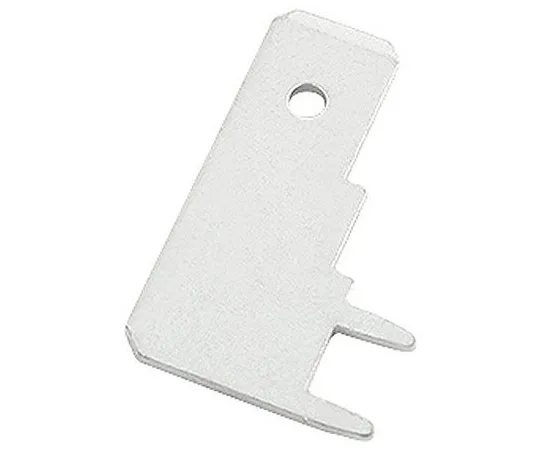 63-6978-13 RS PRO, 90° Mount Angle PCB Tab Terminal, 6.35 x 0.8mm Tin Plated 125-2007