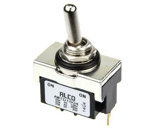 63-6618-20 Toggle Switch On-On SPDT Panel Mount 20 A @ 250 V ac AWTD1504