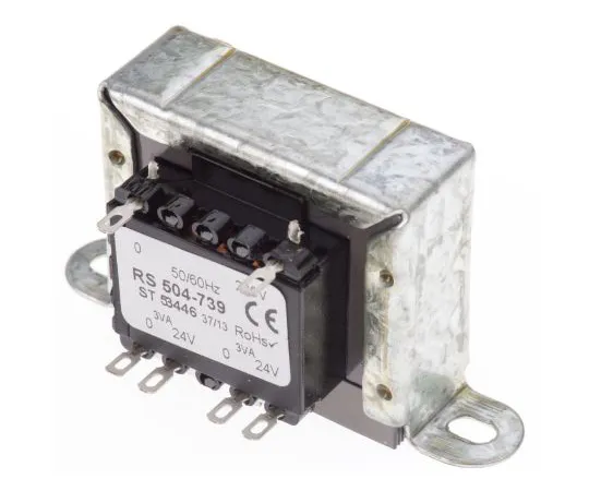 63-6680-78 RS PRO 6VA 2 Output Chassis Mounting Transformer, 24V ac 504-739