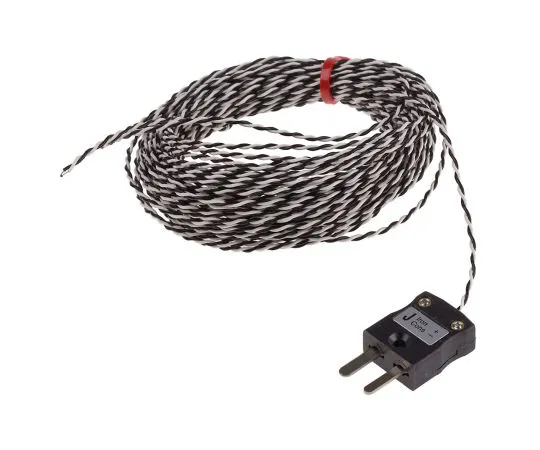 63-6902-46 RS PRO Type J Thermocouple 10m Length, 1/0.2mm Diameter → +260°C 123-6310