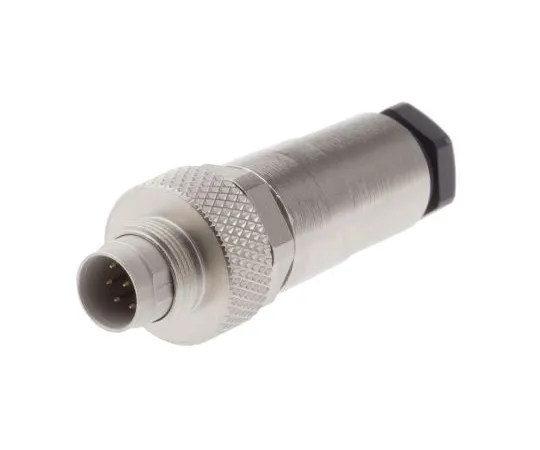 63-7018-86 Binder 712 Series M9 Cable Mount Connector, 8 contacts Plug 99.0425.10.08