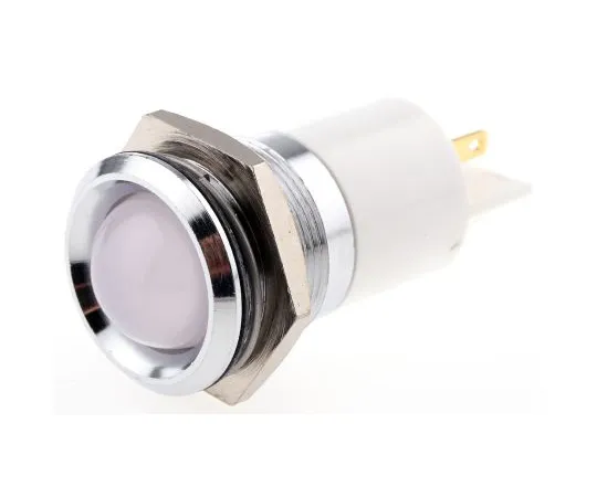 63-6585-47 RS PRO Green, Red, Yellow Indicator, 24 V dc, 22mm Mounting Hole Size, Solder Tab Termination 208-942