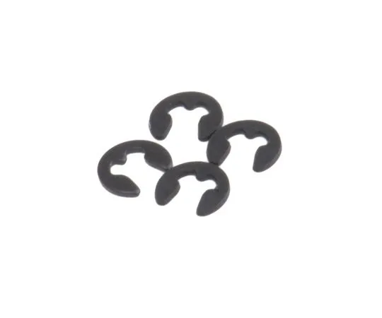 63-6614-34 Steel E Type Circlip, 1.7mm Shaft Diameter, 1.2mm Groove Diameter 289-433