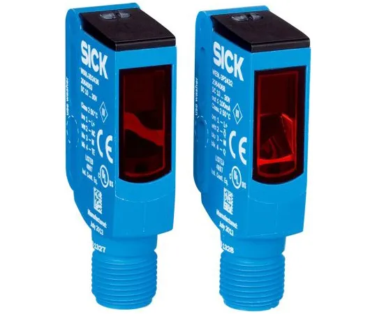 63-7048-99 Sick W9-3 Photoelectric Sensor Through Beam (Emitter and Receiver) 0 → 60 m Detection Range IO-Link PNP WSE9LC-3P2436A00