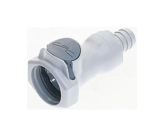 63-7321-54 Straight Male Hose Coupling Coupling Body - Valved, Free Floating Mount, PP HFCD171212