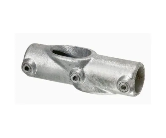 63-7325-27 RS PRO Round Tube Cross Clamp, strut profile Type 2, 415-6056