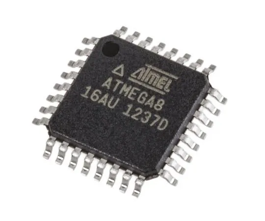 63-7022-47 Microchip ATMEGA8-16AU, 8bit AVR Microcontroller, 16MHz, 8 kB Flash, 32-Pin TQFP ATMEGA8-16AU