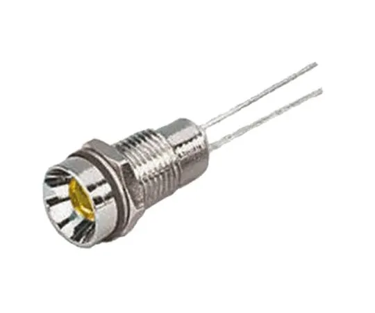 63-6587-85 RS PRO Yellow Indicator, 2 V dc, 8mm Mounting Hole Size, Lead Pins Termination, IP67 212-092