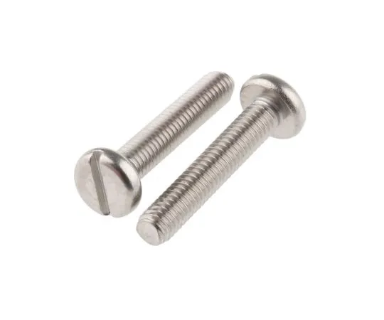 63-6575-91 RS PRO, M3 Pan Head, 16mm Stainless Steel Slot A4 316 Plain 189-333