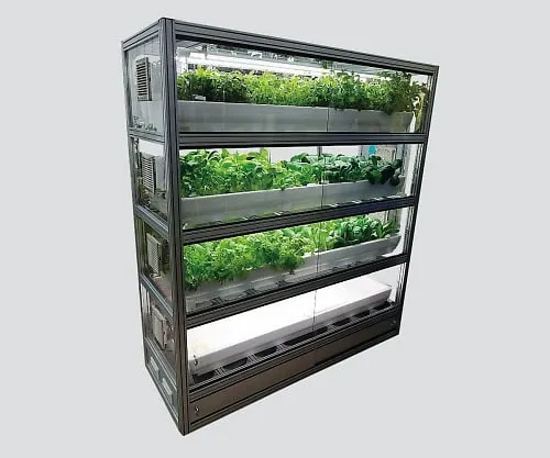 3-4181-02　［Discontinued］Plant Cultivation Shelf Glass Case Type