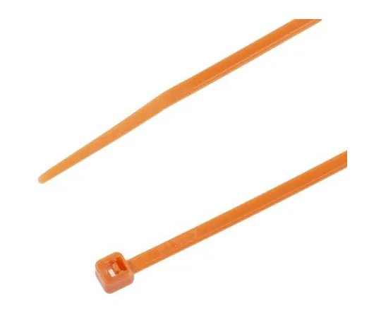 63-6599-52 RS PRO Orange Cable Tie Nylon, 203mm x 2.5 mm 233-386